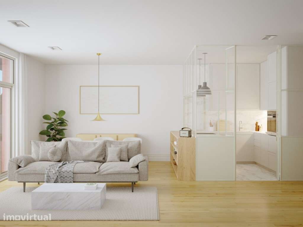 Apartamento T1 em Cedofeita com jardim privativo - Grande imagem: 5/34