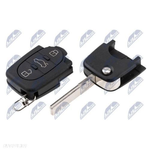 Carcasa cheie Audi A2 2000-, A3 1996-, A4 B5 1994-, A4 B6 2000-, A6 C5 1997-, Tt 1998-, Vw Bora 1998-, Golf 4 1998-, Passat B5 Fl 2000-, nr butoane : 3, 4D0837231N - 1