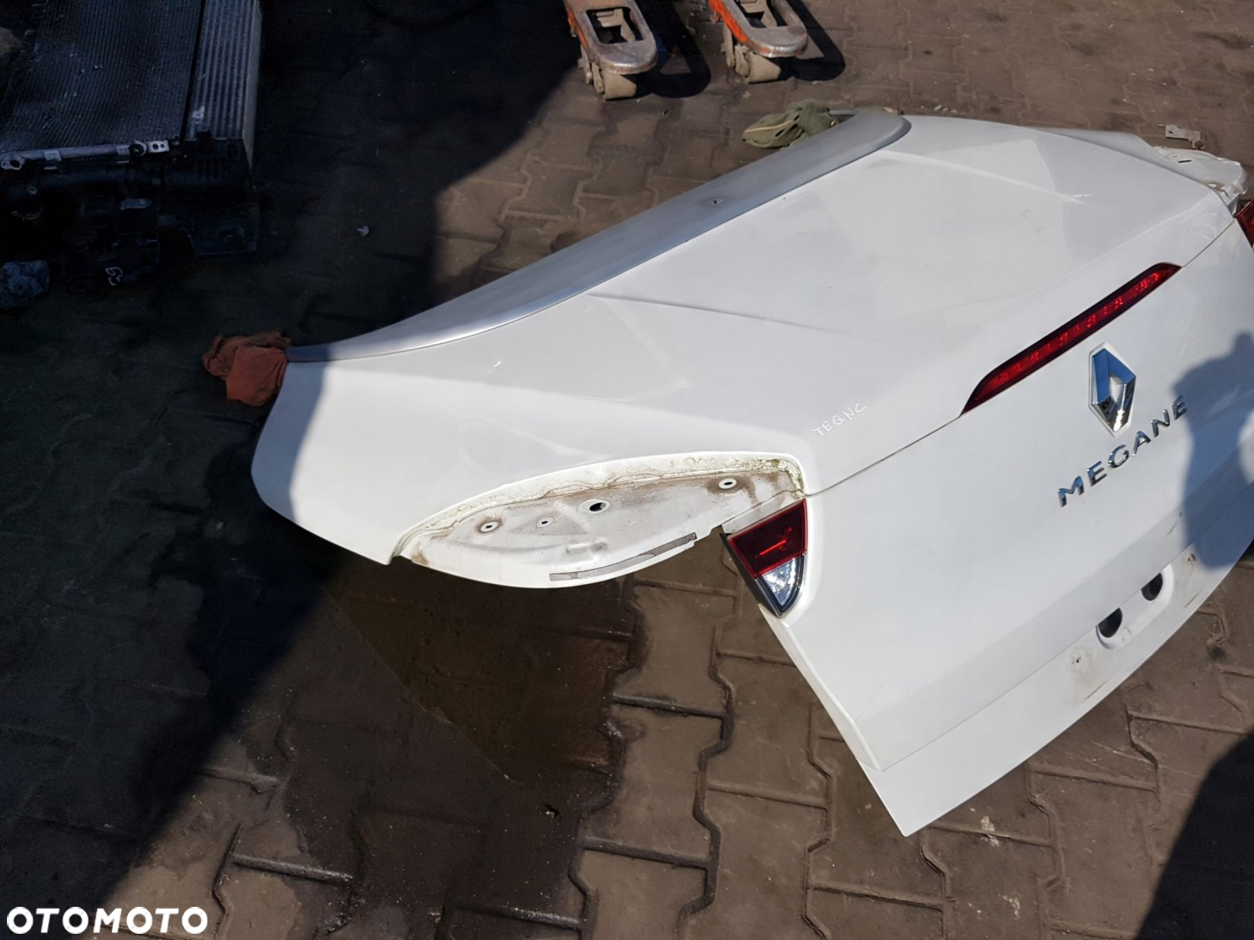 RENAULT MEGANE 3 III CABRIO KLAPA BAGAŻNIKA TYŁ TEQNC - 2