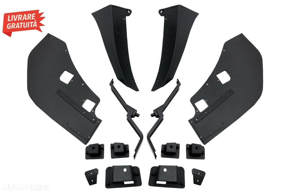 Bara Fata Ford Mustang Mk6 VI Generatia 6 Facelift (2018-2019) GT500 Design- livrare gratuita - 6