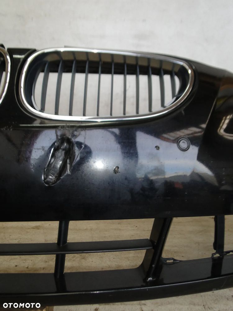 BMW 5 E60 E61 ZDERZAK PRZÓD PRZEDNI PDC CZUJNIKI SCHWARZ 2 668/9 - 9