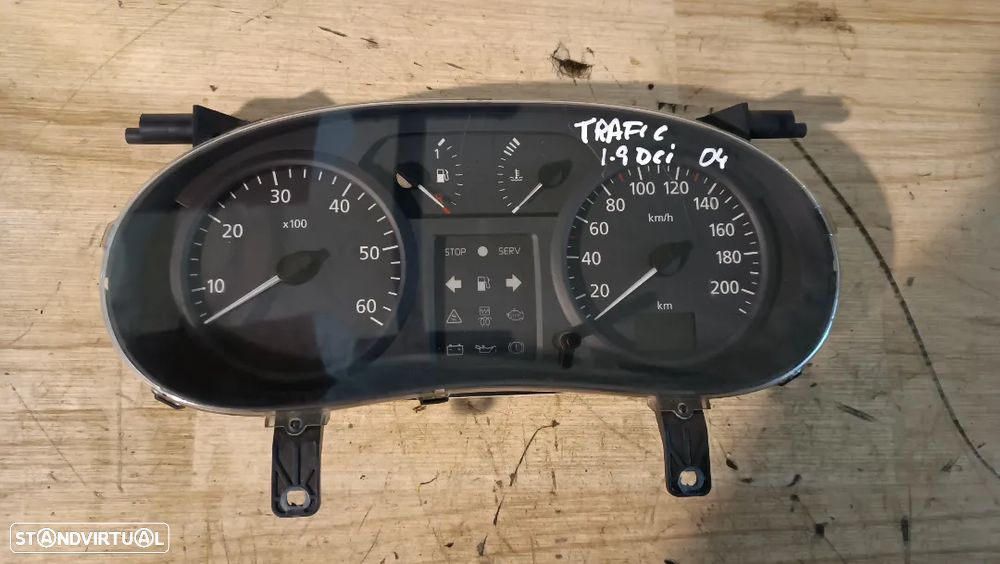 QUADRANTE / PAINEL DE INSTRUMENTOS RENAULT TRAFIC II / OPEL VIVARO 8200279062-B - 1