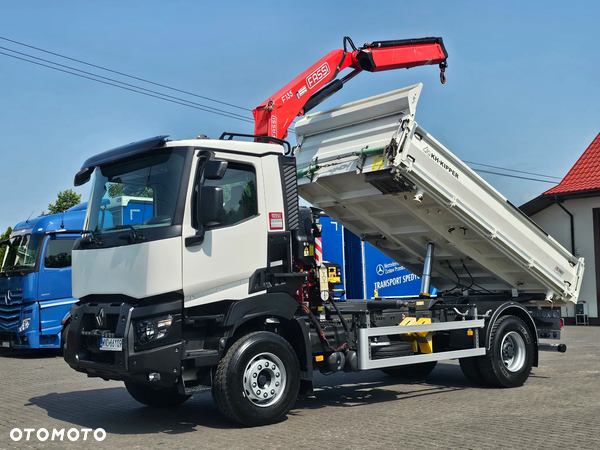 Renault K380 WYWROTKA 4X2+ HDS FASSI F135 DMC 18ton,