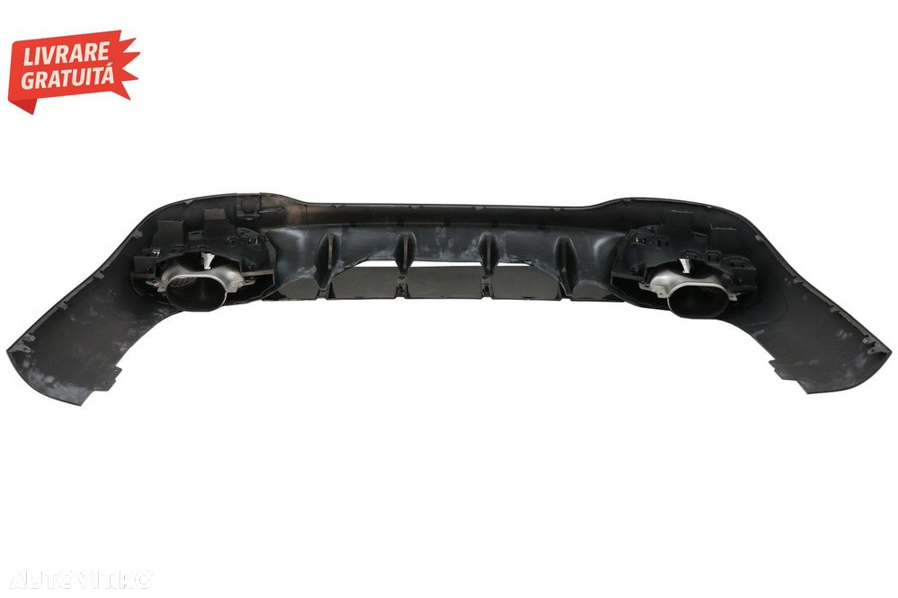 Difuzor Bara Spate cu Ornamente Evacuare Mercedes CLA X118 Shooting Brake C118 Cou- livrare gratuita - 6