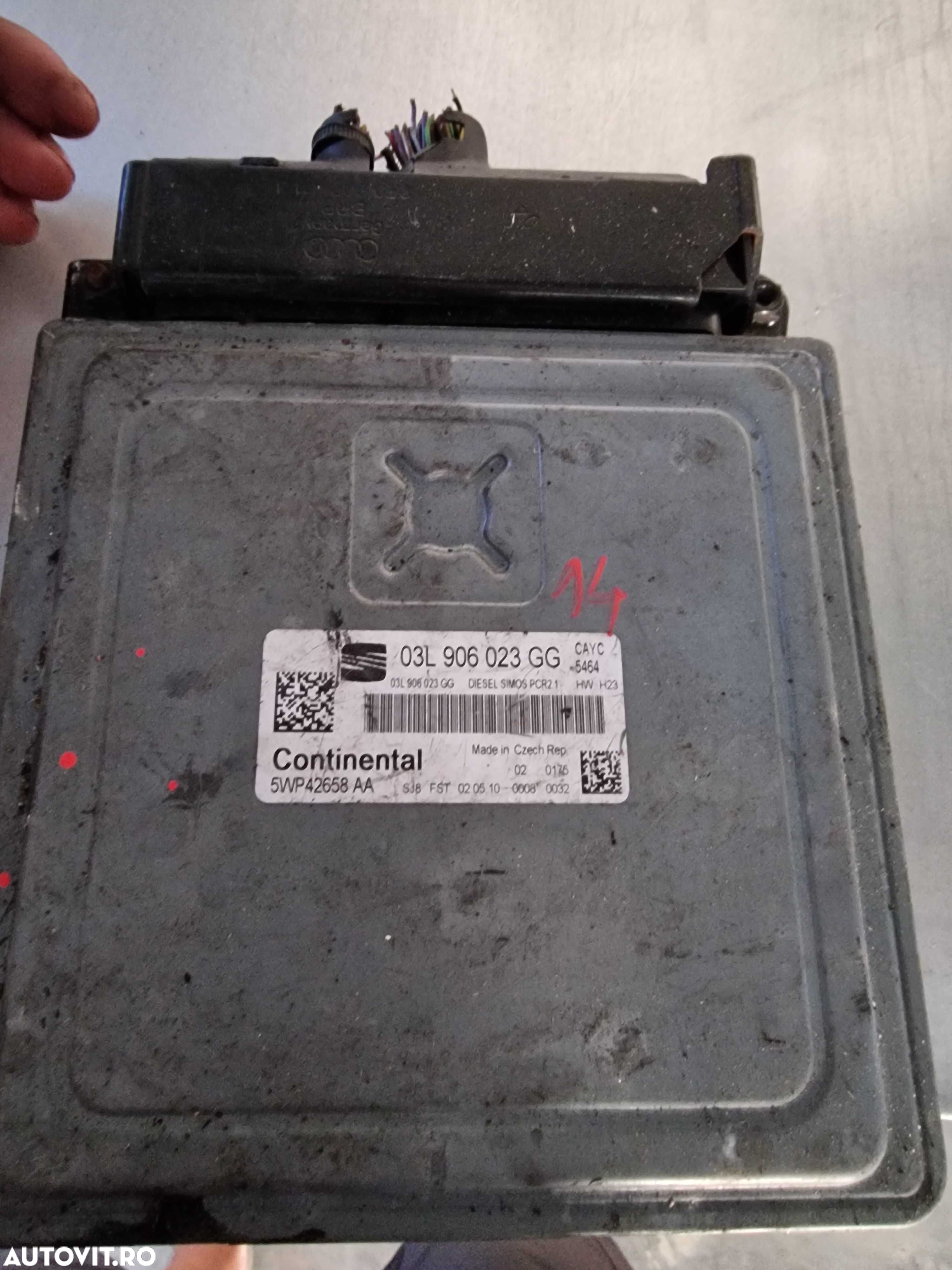 Calculator Motor Skoda Vw Seat 1.6 tdi CAYC cod 03L906023GG - 1