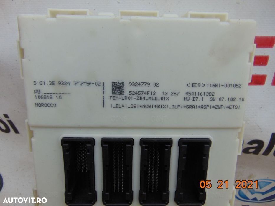 Modul BCM BMW F30 F31 F32 F33 F34 F20 F21 F22 F23 modul control bmw de - 2