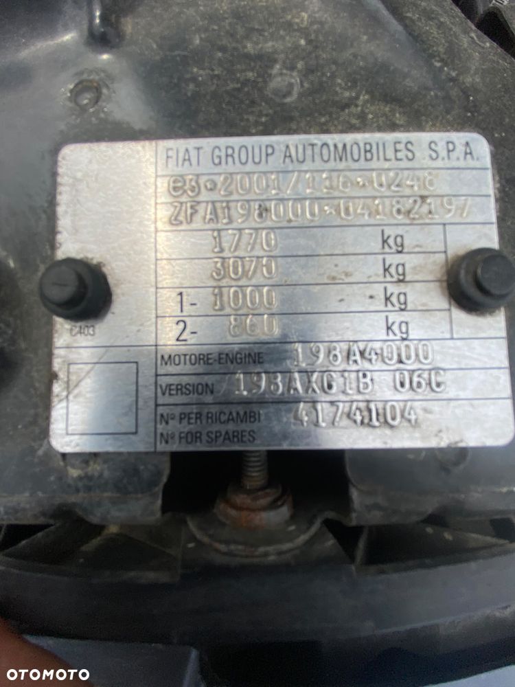 Fiat Bravo II 1.4 T- jet 120km 198a4000 306tyś kompletny silnik - 2