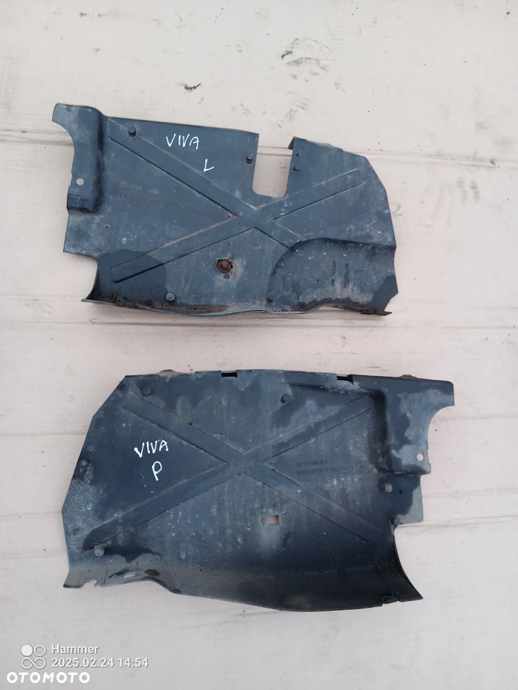 TRAFIC II VIVARO A nadkole osłona silnika - 1