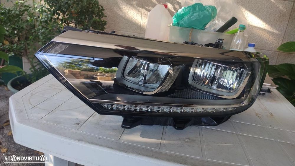 farol esquerdo full Led direcional Passat 3G - 3G1941035l