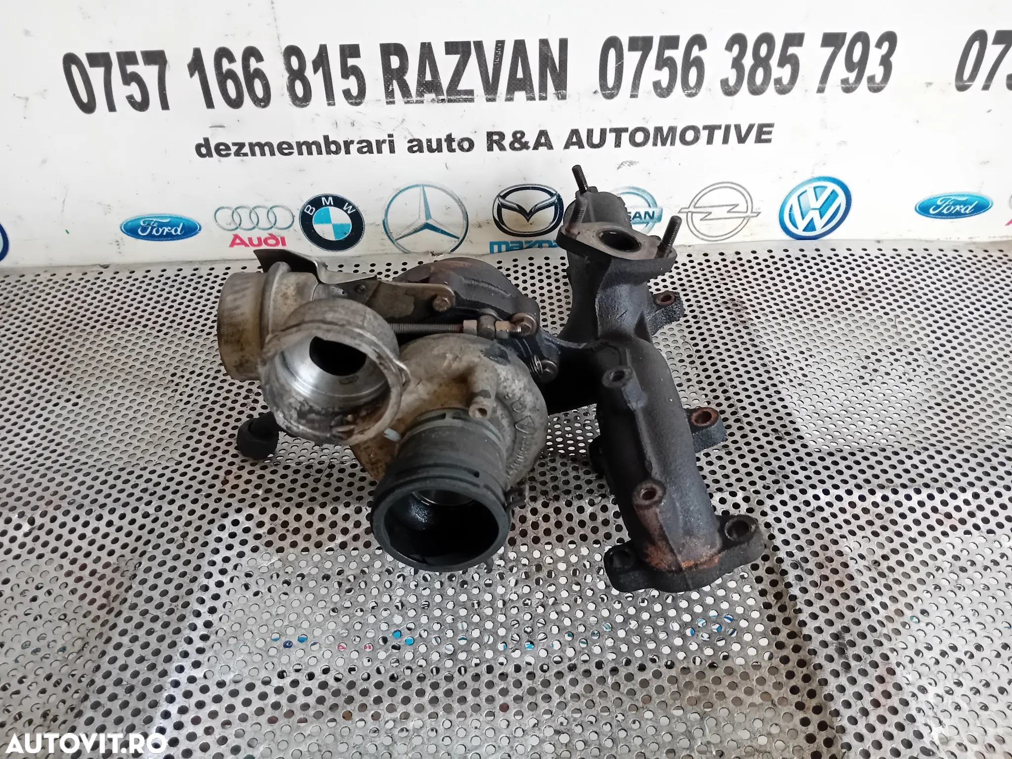Turbo Turbina Vw Seat Skoda 1.9 Tdi 2005-2010 105 Cai Cod 038253014G Passat GolF Leon Touran - 7