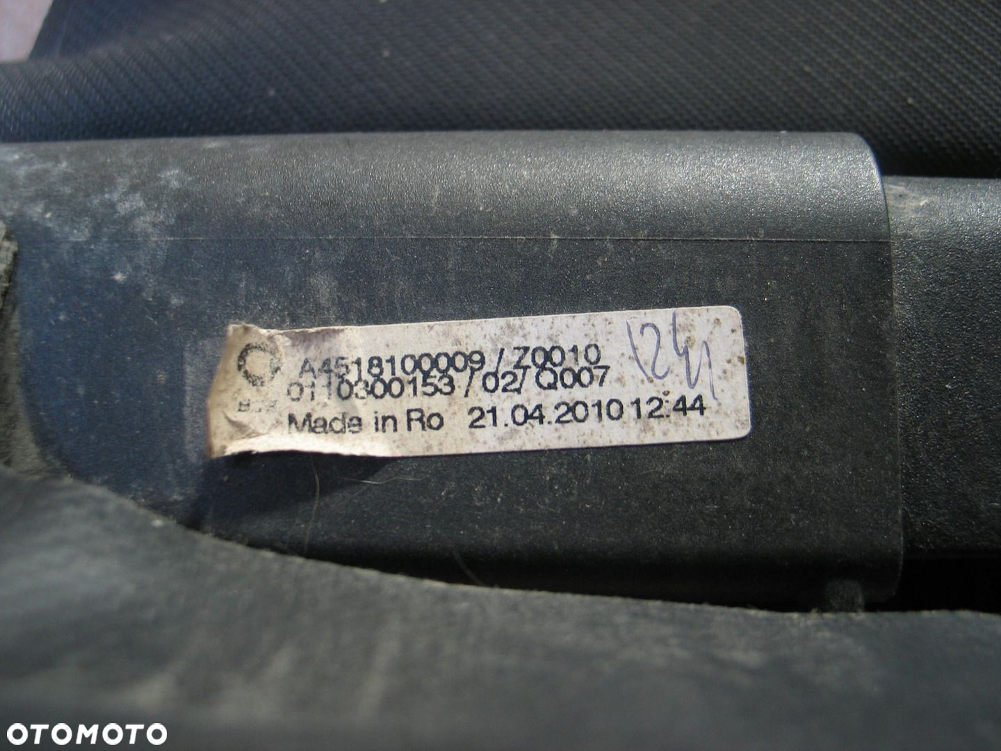roleta bagażnika smart fortwo A451 07-14r. A4518100009 - 11