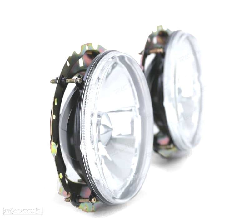 FARÓIS VOLKSWAGEN VW GOLF MK1 74-83 FUNDO CROMADO - 1