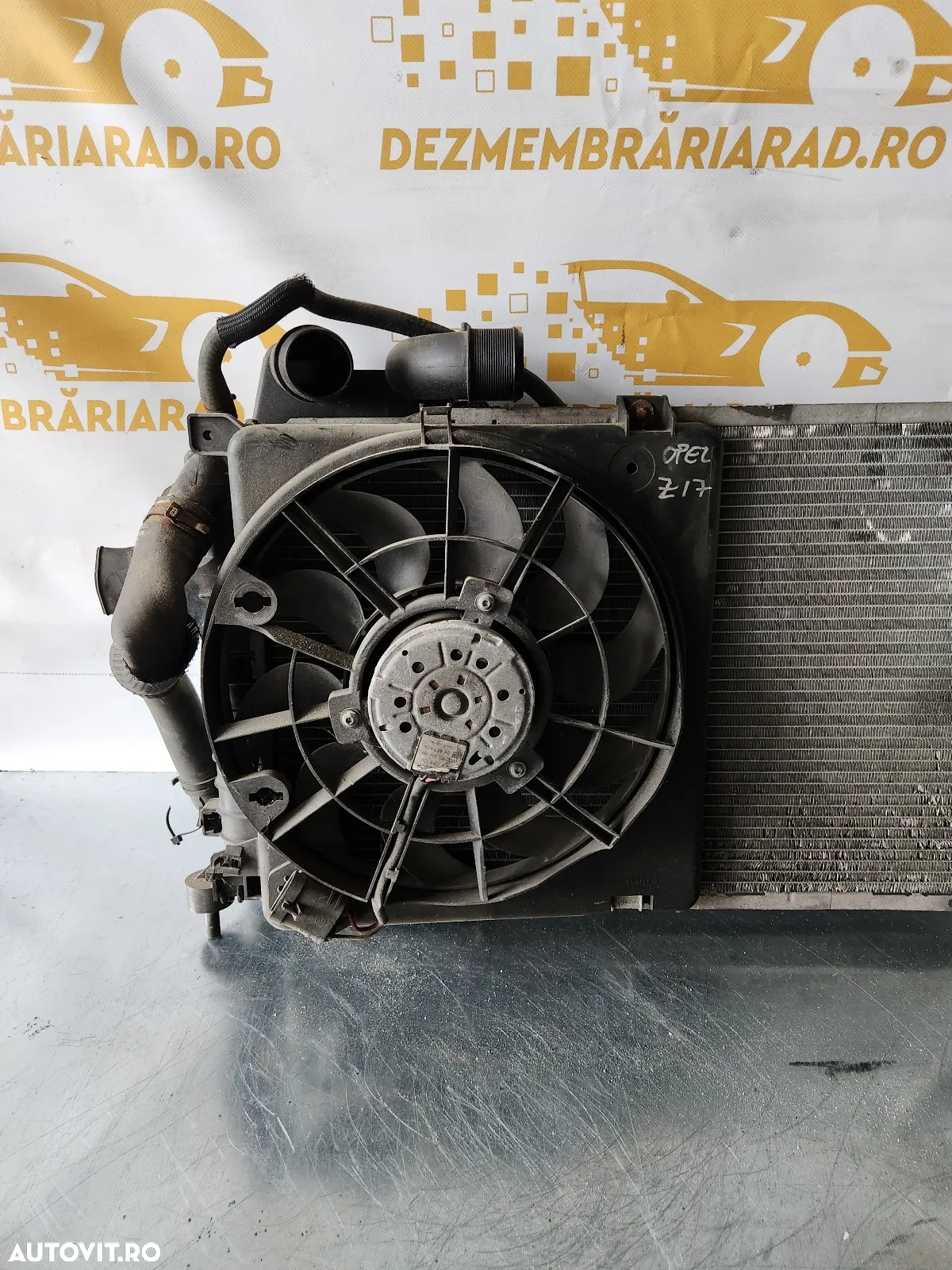 Radiator Racire Apa Antigel Termocupla Electroventilator Opel Astra H Zafira B 1.7 Cdti Cod  Cod - 7