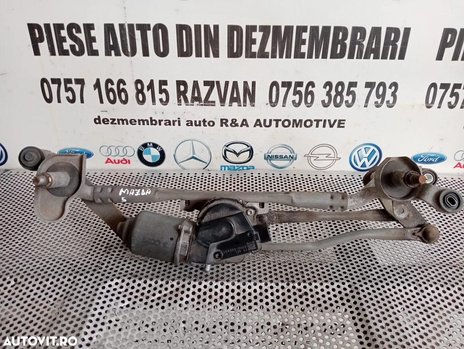 Ansamblu Motoras Stergatoare Mazda 5 An 2005-2006-2007-2008-2009-2010 Volan Stanga Dezmembrez - Dez - 4