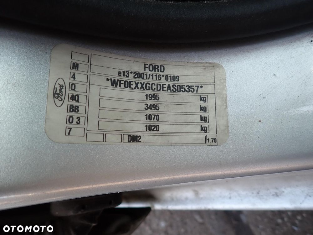 CZĘŚCI - Ford C-max I MK1 1,8 TDCI 85KW 115KM KKDA / KKDB - FILM LIFT lakier 03 Moondust Silver 2010r. INDEX - 9947 - 19