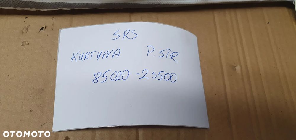 Kurtyna airbag poduszka boczna prawa Hyundai IX35 85020-2S500 - 10
