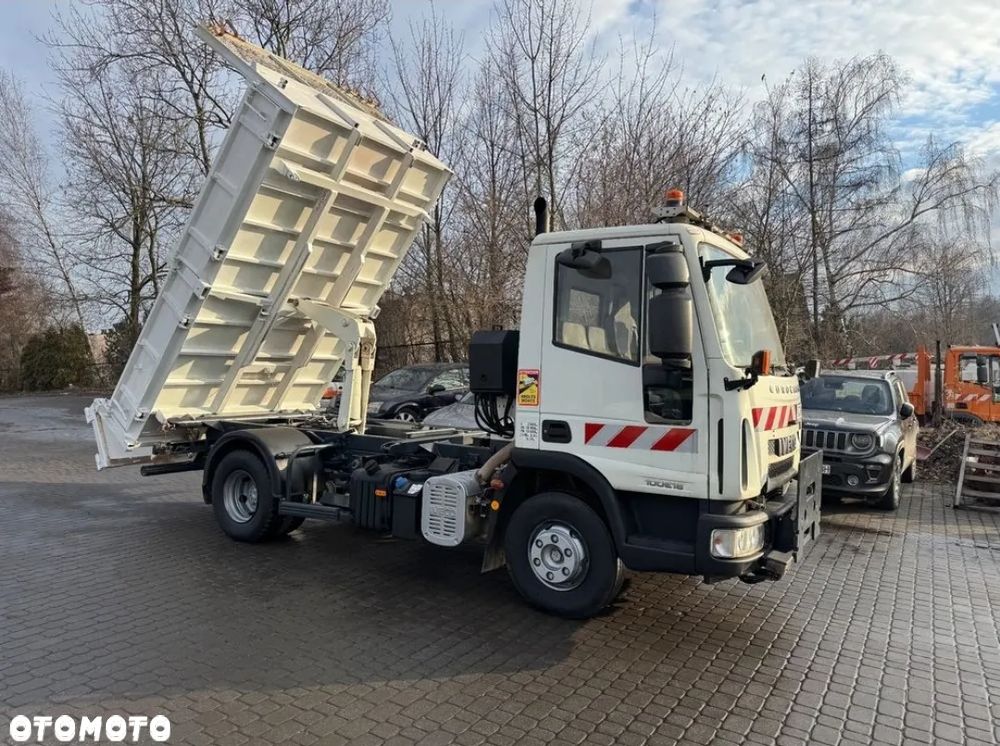 Iveco Eurocargo Tylko 80 tyś km EURO 5 Wywrotka 3 str SPECJALNY Solarka Piaskarka Czołownica - 4