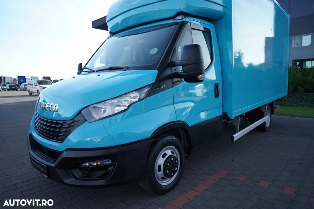 Iveco DAILY 35-160 / CONTAINER - 4,3 M / IZOTERM / DHOLLANDIA LIFT - 750 KG / DUBLU / IMPORTAT / EURO 6 - 11