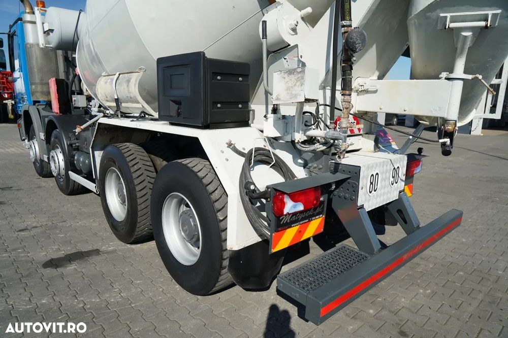 Mercedes-Benz AROCS 3241 / 8x4 / BETONIERĂ / LIEBHERR / CUTIE DE VITEZE MANUALĂ / - 12