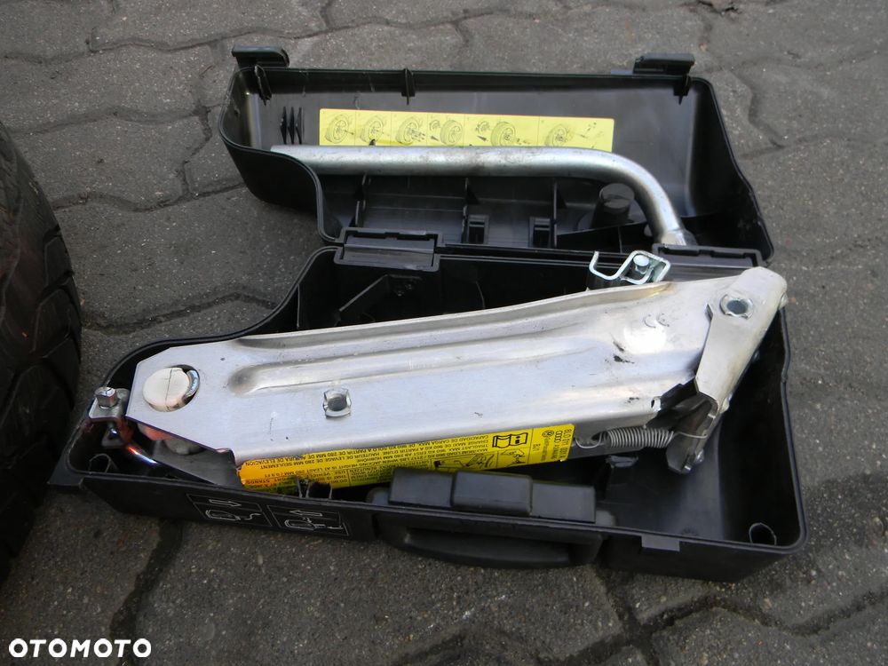 15" dojazd zapas koło dojazdowe SKODA FABIA II ROOMSTER PRAKTIK  lewarek klucz - 2