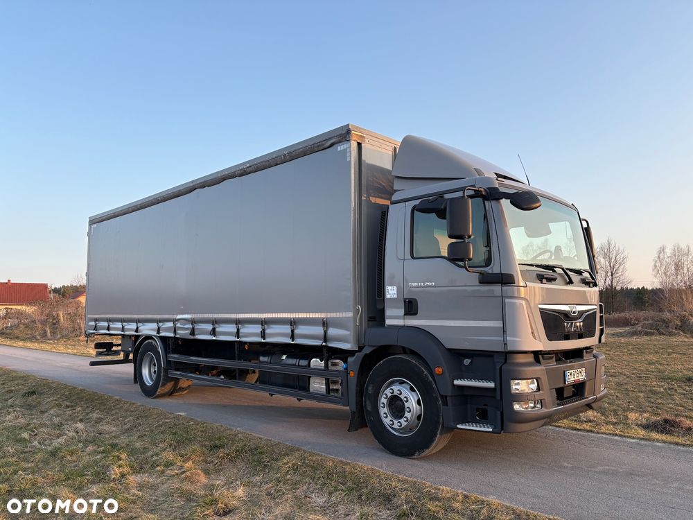 MAN TGM 18.290 | EURO 6 | FIRANKA+KONTENER | BLOKADA MOSTU | WINDA |  KLIMA | SPROWADZONY | SUPER STAN - 2
