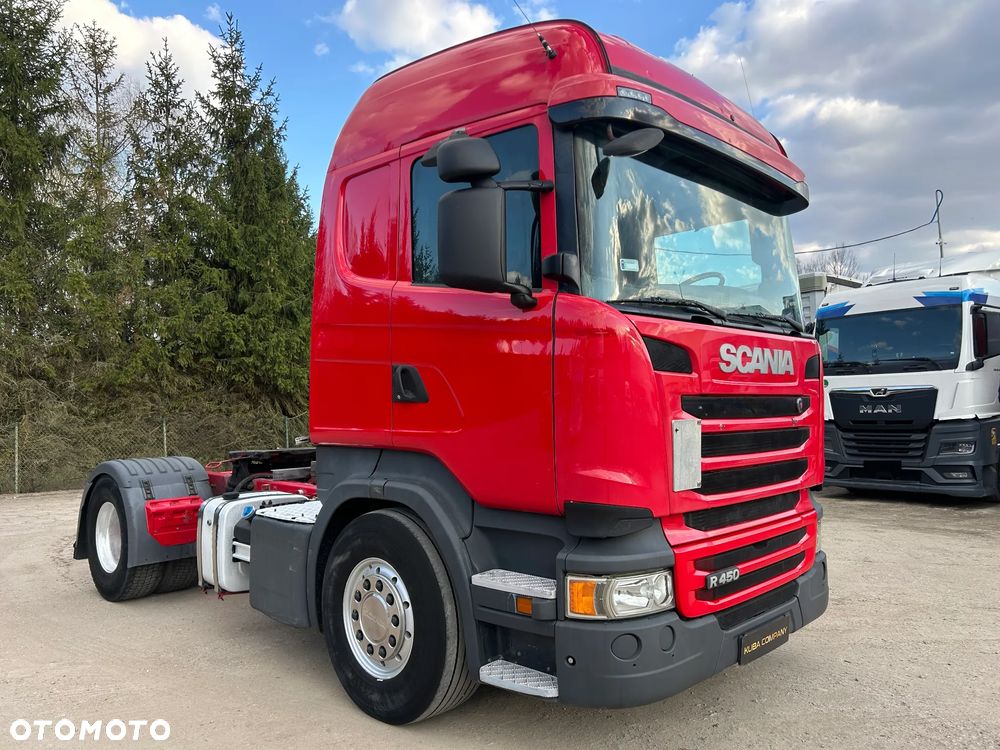 Scania R450 RETARDER / HYDRAULIKA / ALUFELGI / WAGA WSKAŹNIK OBCIĄŻENIA / NOWA SPRĘŻARKA / TURBINA PO WYMIANIE / BARDZO ŁADNY STAN 2015 ROK !! - 3