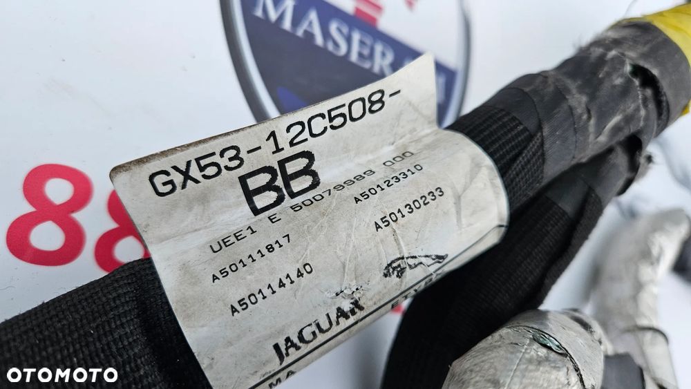 Jaguar XJ 351 LIFT 2015-2019 3.0 SC 306PS 340 KM  Instalacja silnika Wiązka Przewody GX53-12C508-BB - 11