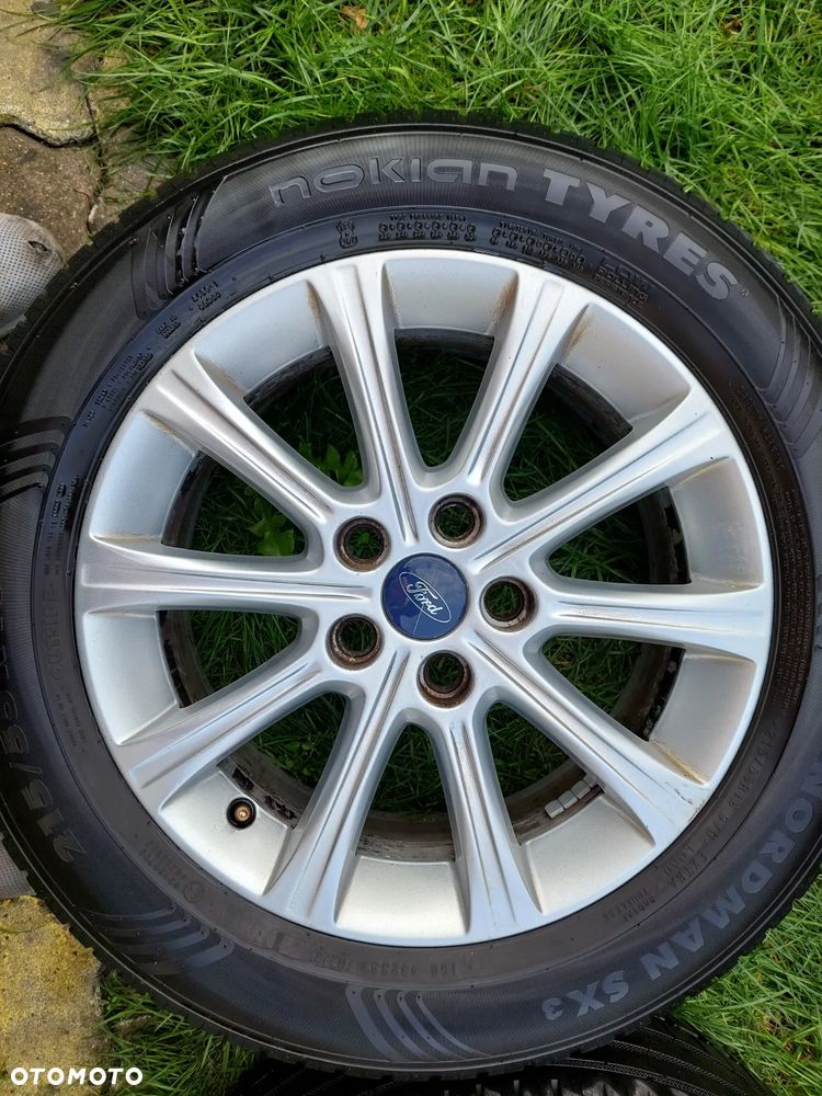 Felgi aluminiowe Ford 5x108 16" z oponami stan bardzo dobry - 2