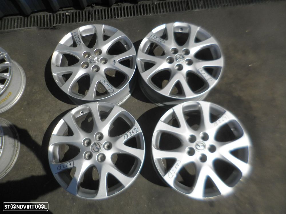 Jogo De Jantes Jgjant1264 MAZDA 6 2008 2.0D 140CV 5P CINZA 7X18 5X114.5 66.6MM - 1