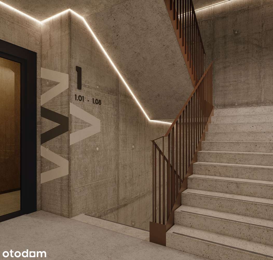 2-pokojowe mieszkanie 47m2 + loggia