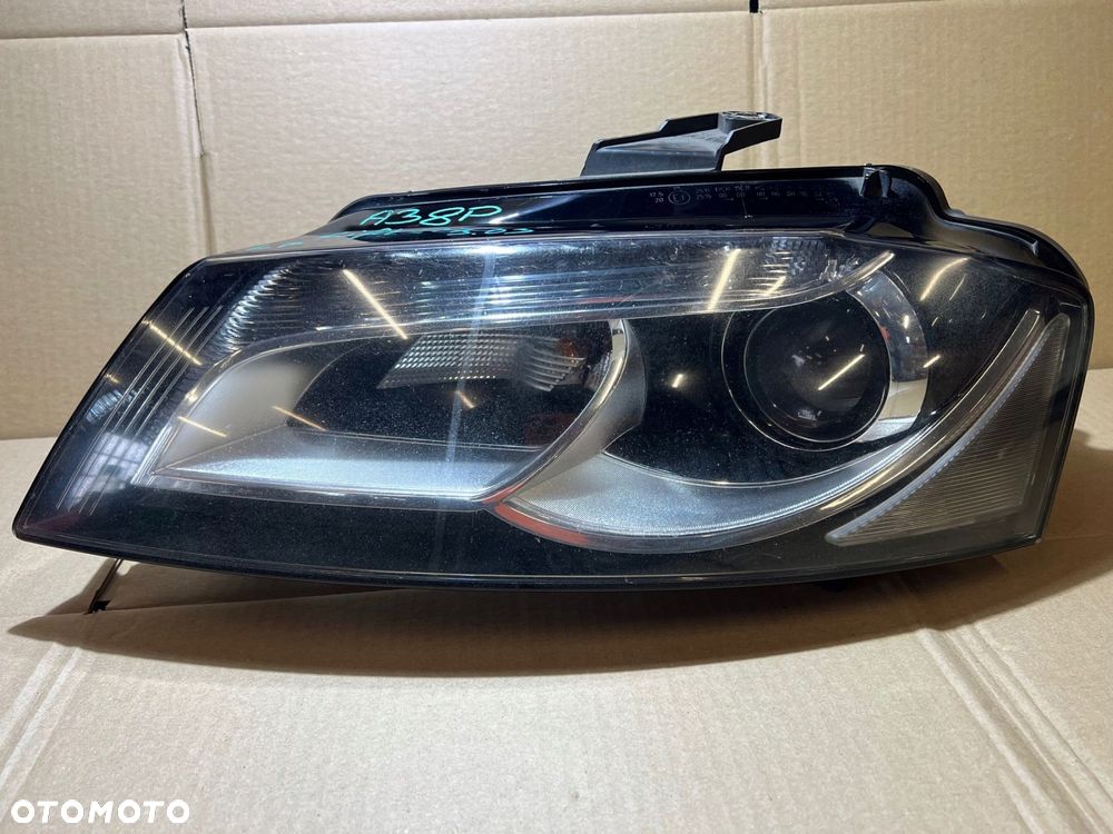 audi a3 8p lift lampa lewa przednia lewy przód bixenon led 8p0941003an - 4