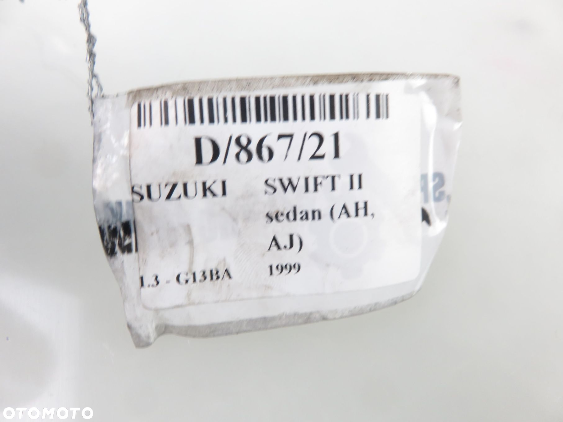 WTRYSK SUZUKI SWIFT II 1.3 1340071C50 - 2