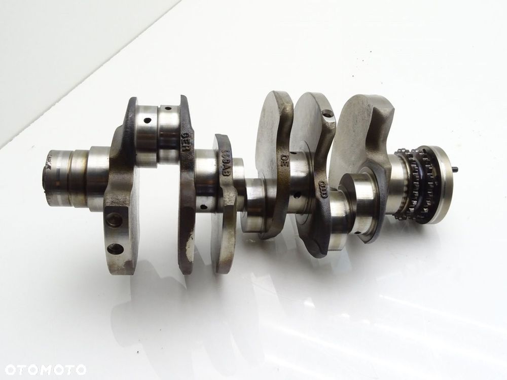 Wał korbowy korba panewki bmk 059101ab audi a6 c6 3.0 tdi - 3