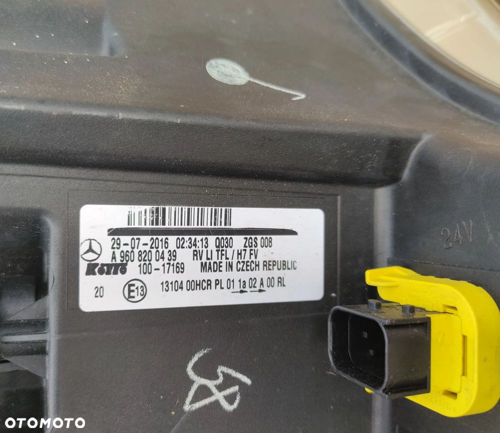 Reflektor lewy Lampa lewa Mercedes Actros MP4 MP5 2011- - 4