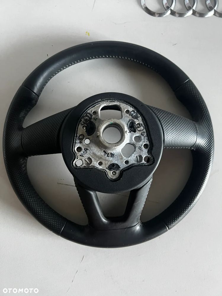 AUDI A4 B9 A5 8W  Kierownica multifunkcja skóra S-LINE 8W0419091CP * - 6