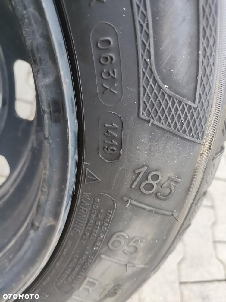 KOŁO DOJAZDOWE ZAPASOWE 15 PEUGEOT 208 I 2012-2019 4X108 - 7