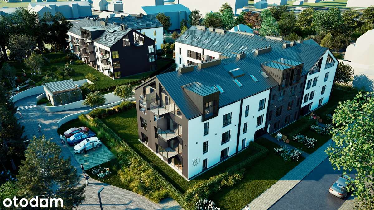 3-pokojowe mieszkanie 54m2 + ogródek