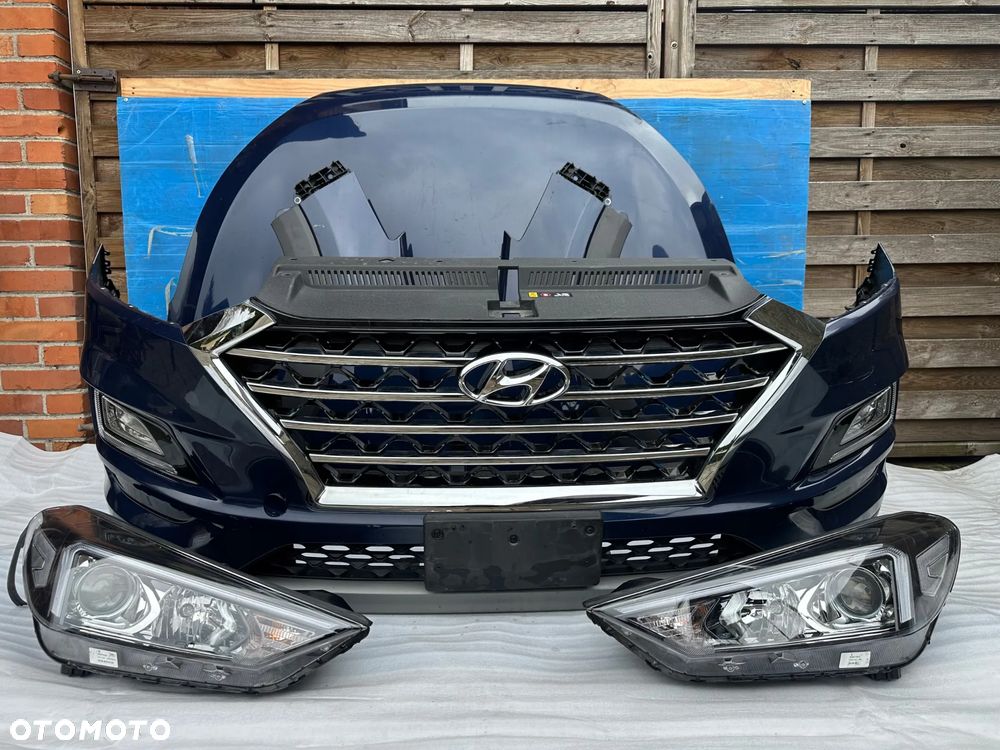 HYUNDAI TUCSON III LIFT 19- PRZÓD KOMPLETNY MASKA LAMPY BŁOTNIKI ZDERZAK ORYGINAŁ - 1