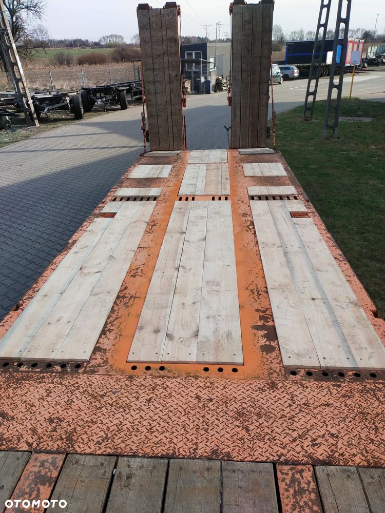 Goldhofer Przyczepa niskopodwoziowa 3 OSIE Najazdy Gruba solidna rama - 8