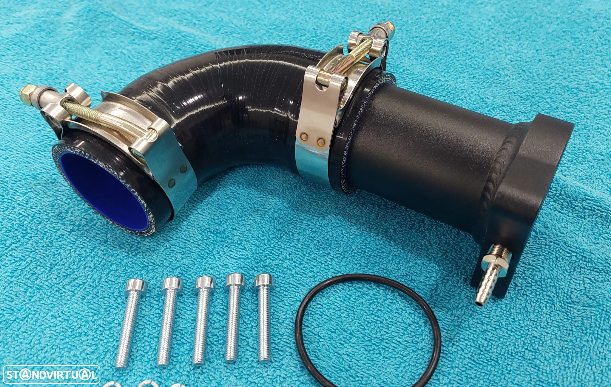 Kit Anulação Supressor EGR Audi A4 B6 - 57mm preto - 6
