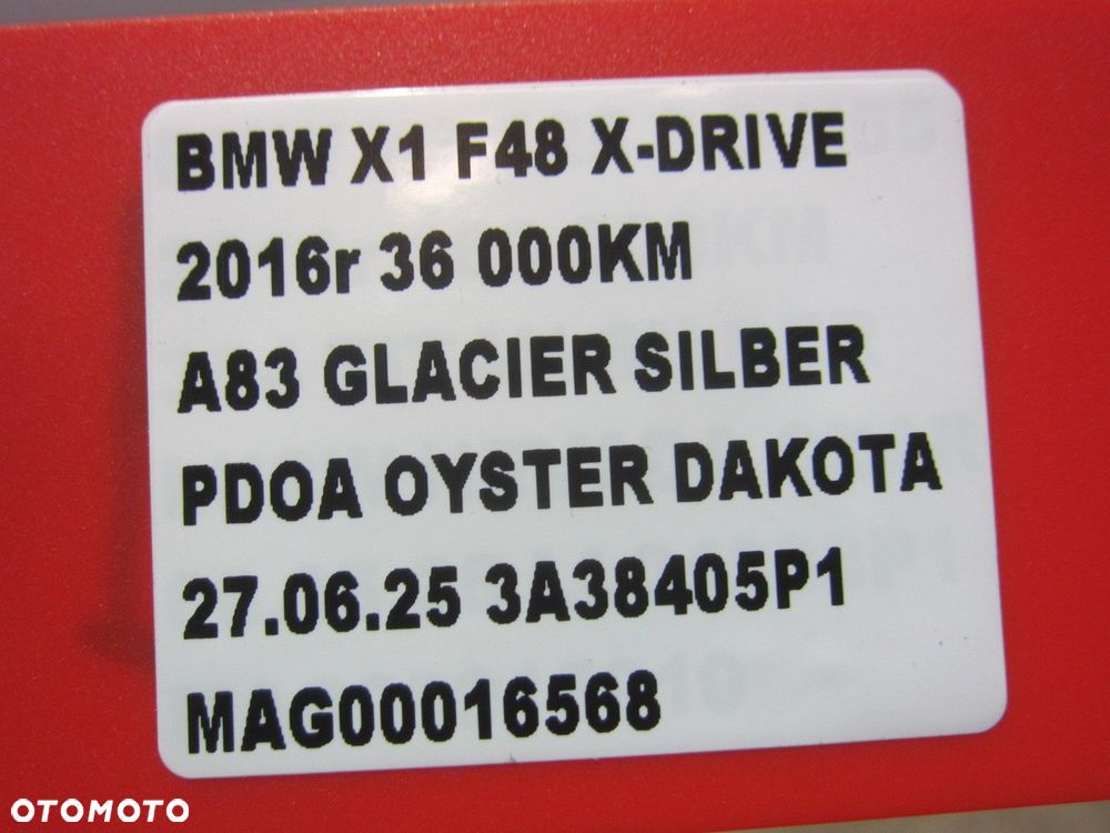 BMW X1 F48 ZWROTNICA PRZEDNIA PRAWA 6876646 31316861672 WAHACZ AMORTYZATOR - 15