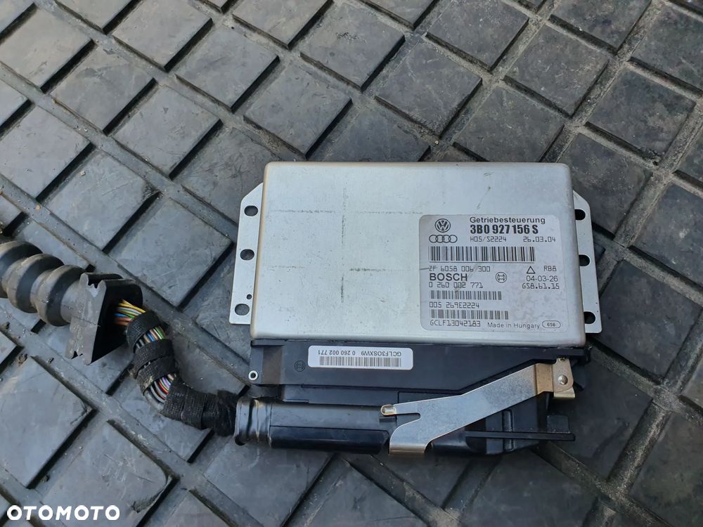 Komputer Sterownik SKRZYNI  VW 3B0927156S 0260002771 + WTYCZKA INSTALACJA - 1