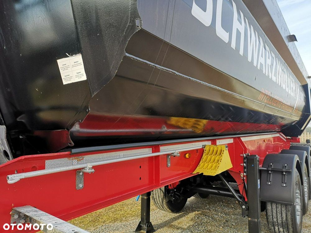 Schwarzmuller Wywrotka Stalowa 24m3 Oś Podnoszona SAF Waga 6000 kg! - 9