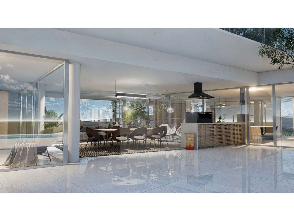 Terreno com Projeto de Luxo para Moradia de Sonho em Almancil Algarve - Grande imagem: 4/15