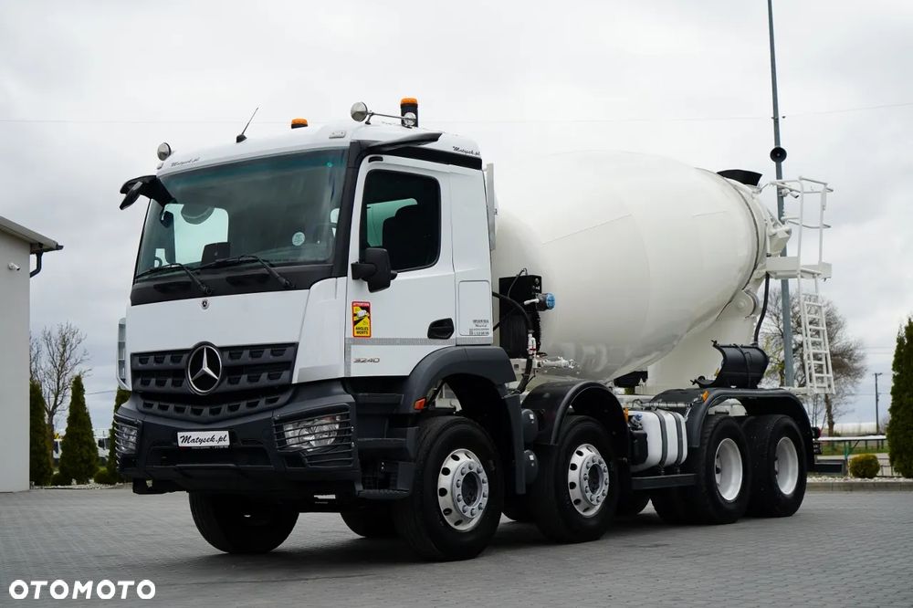 Mercedes-Benz AROCS 3240 / GRUSZKA 9M3 / 8x4 / BETONOMIESZARKA / AUTOMAT / EURO 6 / - 2