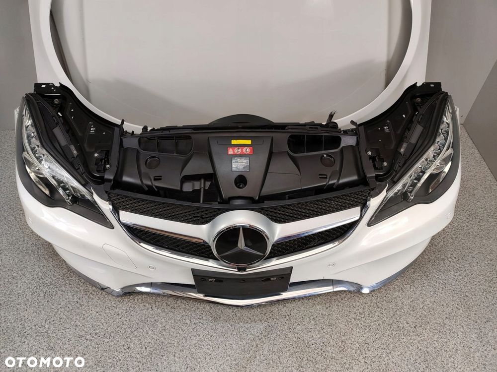 MERCEDES W207 LIFT AMG KOMPLETNY PRZÓD LAMPY ZDERZAK MASKA BŁOTNIKI - 5