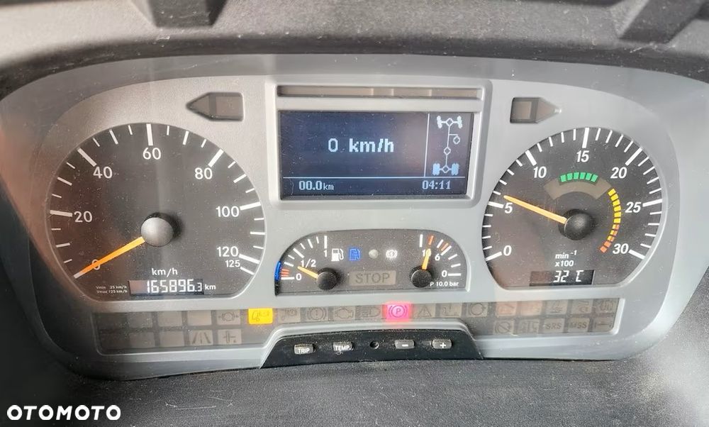 Mercedes-Benz Axor 1829 4x4 | Wywrotka 3-stronna Meiller | 166 tys. km | Euro 5 | Zimowe Utrzymanie Dróg - 23