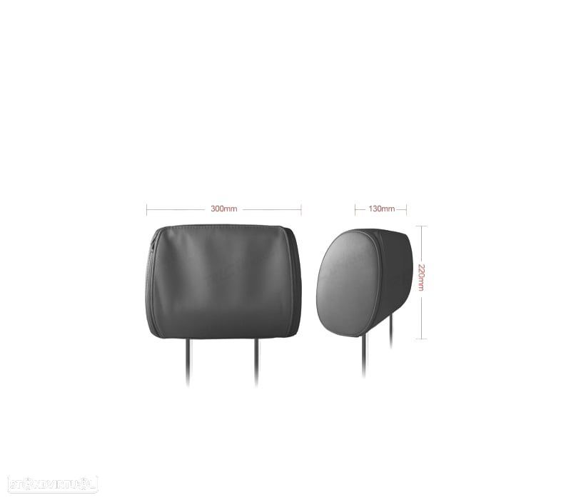 ENCOSTO DE CABEÇA MULTIMEDIA DVD 9 PULGADAS COR EM PRETO - 7