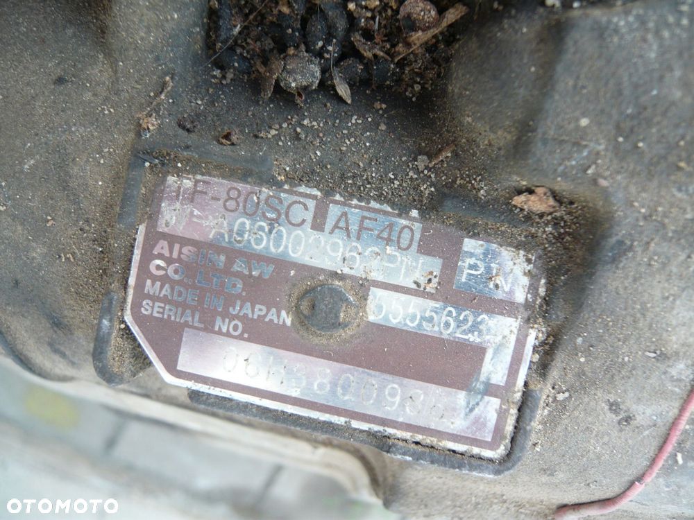 skrzynia biegów automatyczna tf-80sc af40 opel insignia astra h vecta c - 3