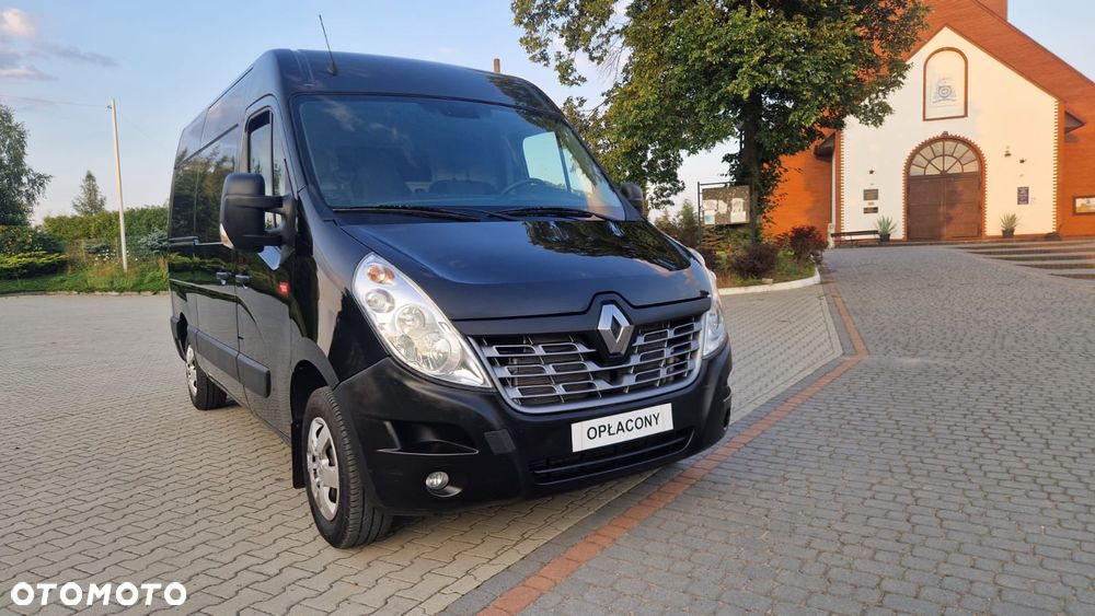 Renault MASTER L2H2 Klima Navi 2xDrzwi Boczne Tempomat Furgon 3os Pdc Hak Serwis - 3